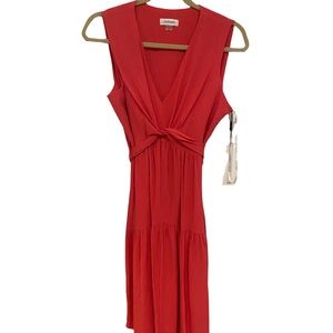 NWT Calvin Klein Coral Dress Women’s Size 10
